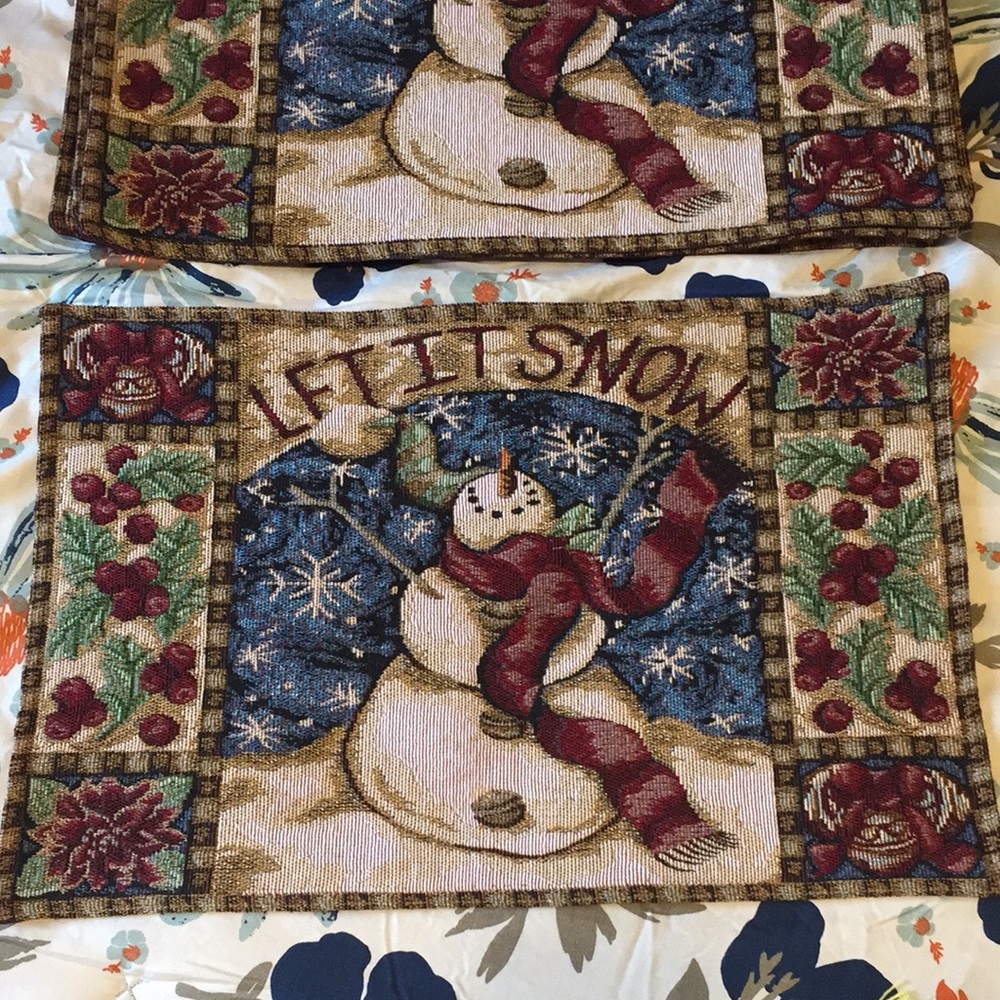 ⛄️ Winter placemats ⛄️ - Picture 1 of 3